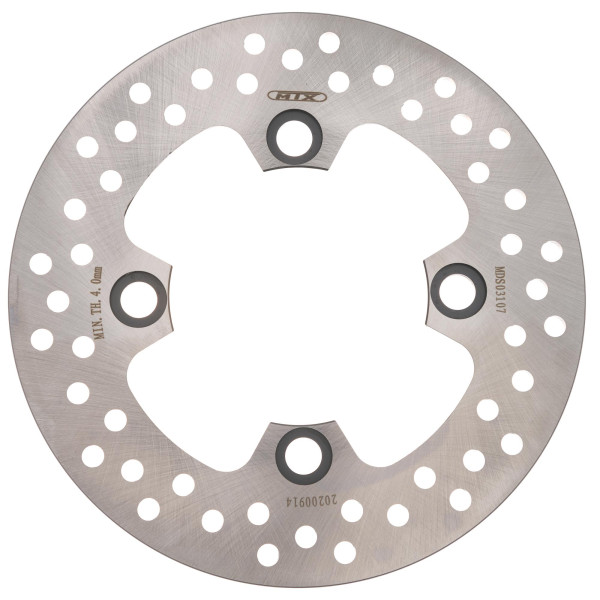 MTX Mtx performance atv brake disc front or rear solid round kawasaki md6398 #03107